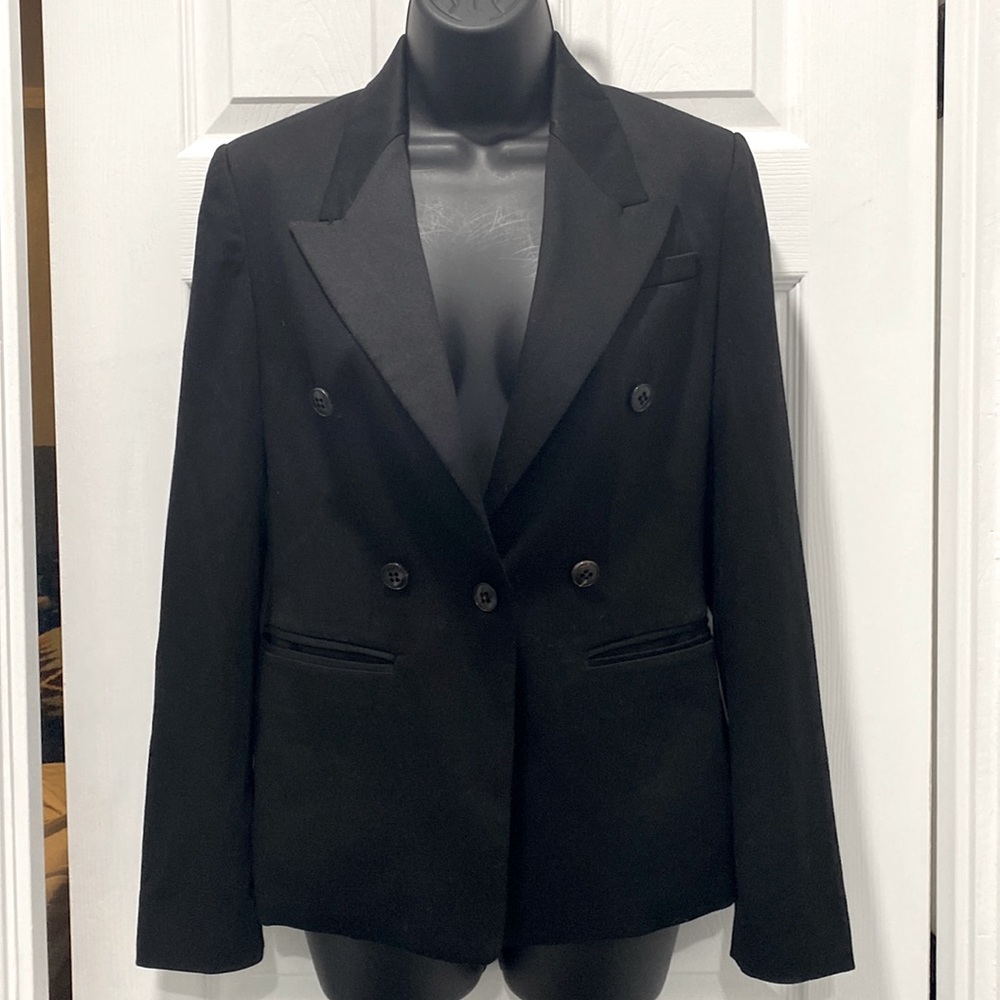 Eryn Brinié Collection Double Breasted Tuxedo Style Blazer